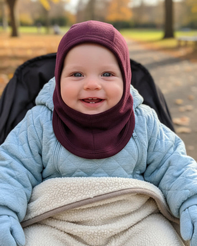 Woll-Kinder-Sturmhaube / Balaclava - Feige