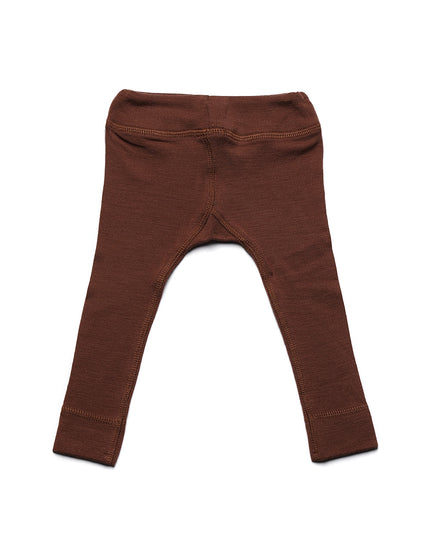 Woll Baby-Kinderhose - Merinowolle - Zimt