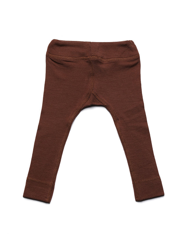 Woll Baby-Kinderhose - Merinowolle - Zimt