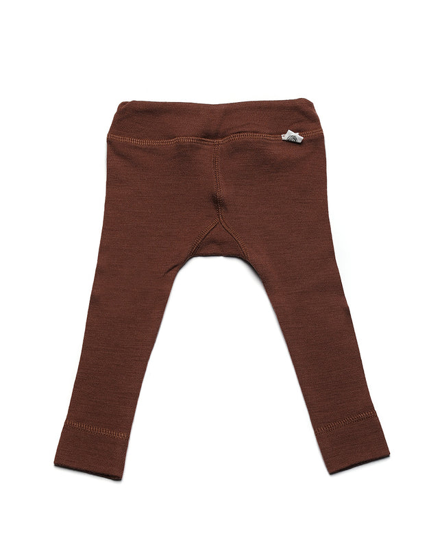 Woll Baby-Kinderhose - Merinowolle - Zimt