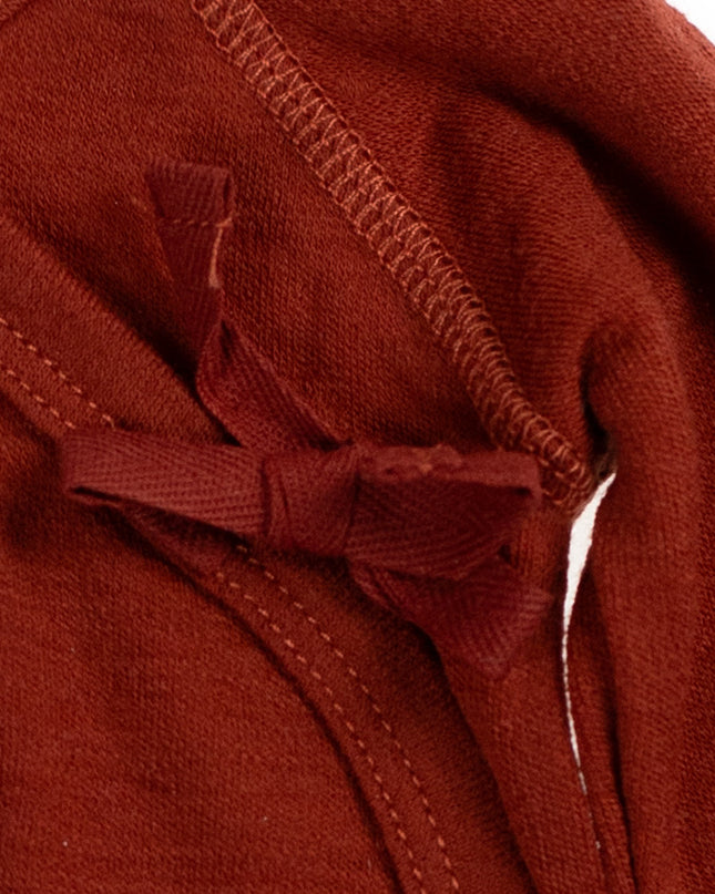 Wollen boxpakje / kruippakje – merino wol - Burnt henna - Lille Barn - With ♥ for the smallest