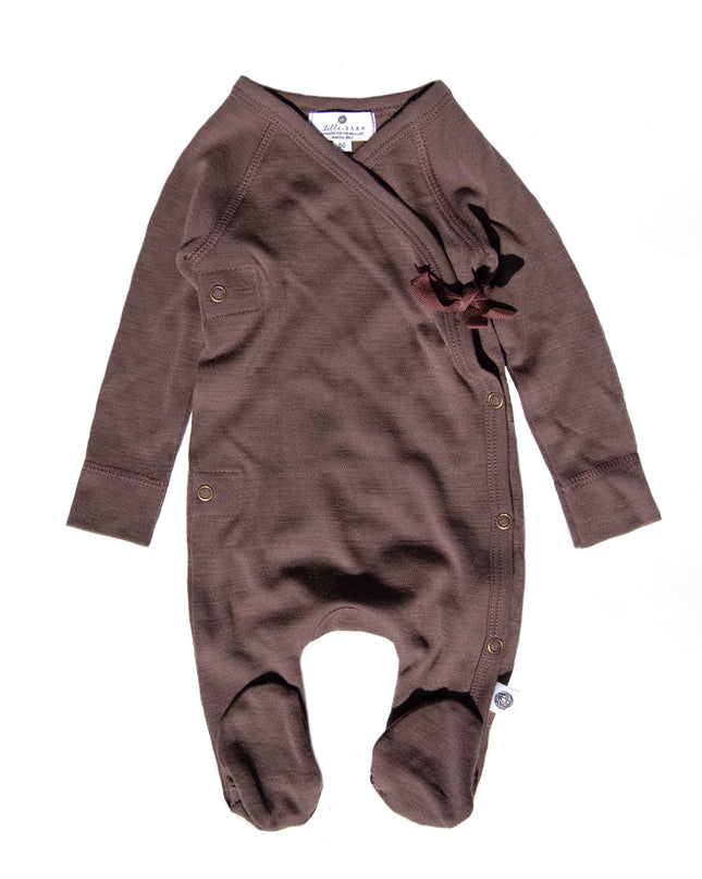 Playsuit / Strampler aus Wolle – Merinowolle