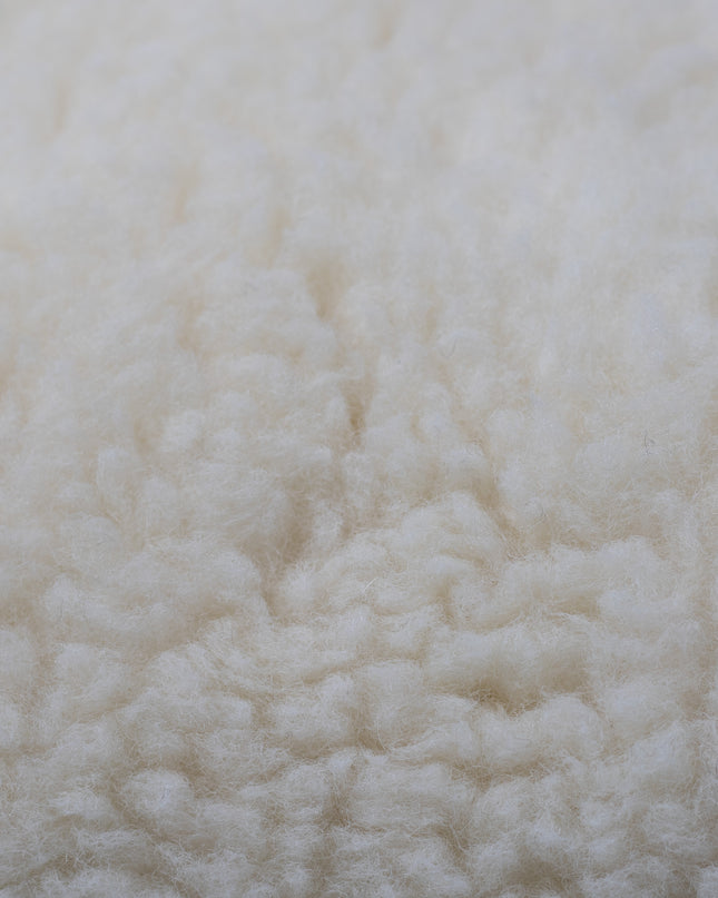 Wollen wiegdeken - 75x100cm - enkellaags - Merinowol - Naturel - Lille Barn - With ♥ for the smallest