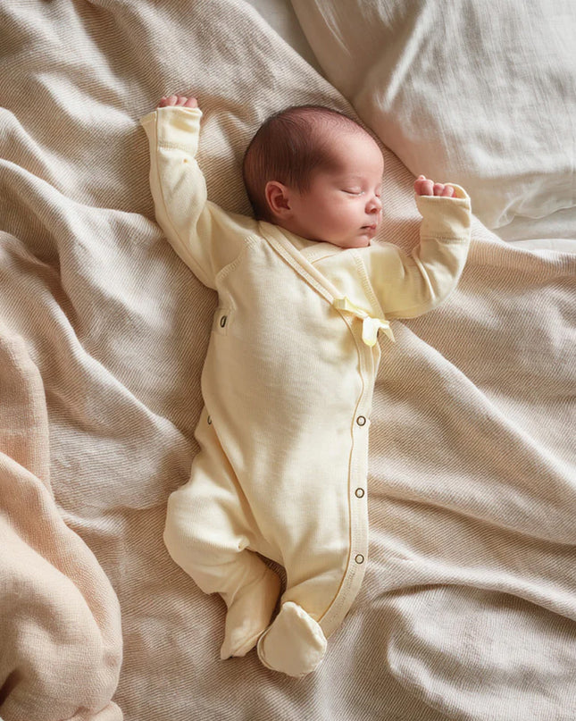 Playsuit / Strampler aus Wolle – Merinowolle