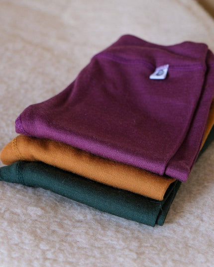 Wollen Baby broekje - Merinowol - Crushed violets - Lille Barn - With ♥ for the smallest