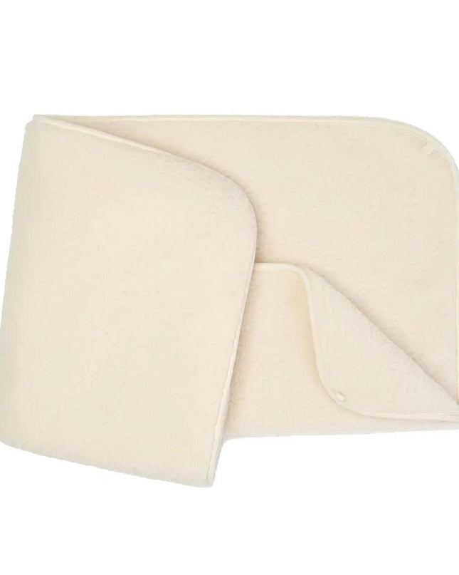 Ledikantdeken merinowol 2 laags - 93x135cm - Naturel - Lille Barn - With ♥ for the smallest