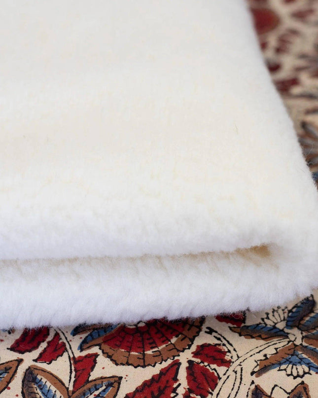 Wollen ledikantdeken 93x135cm - Merinowol - Naturel - Lille Barn - With ♥ for the smallest