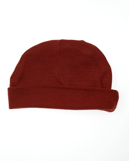 Wollen baby muts - Merinowol - Burnt henna - Lille Barn - With ♥ for the smallest