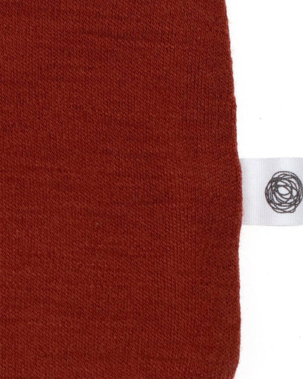 Wollen baby muts - Merinowol - Burnt henna - Lille Barn - With ♥ for the smallest