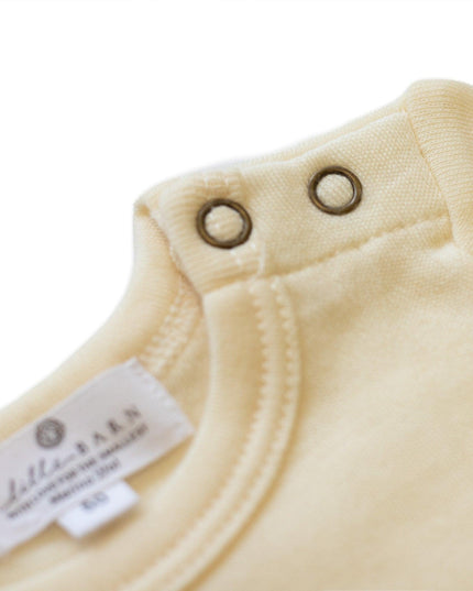 Wollen Romper korte mouw – Merinowol - Naturel - Lille Barn - With ♥ for the smallest