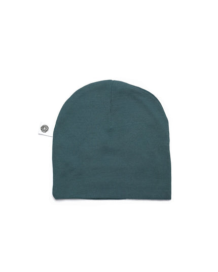 Wollmütze für Babys - Merinowolle - Orionblau