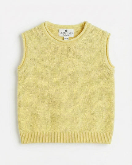 Merinowol gebreide baby spencer - Lemonade