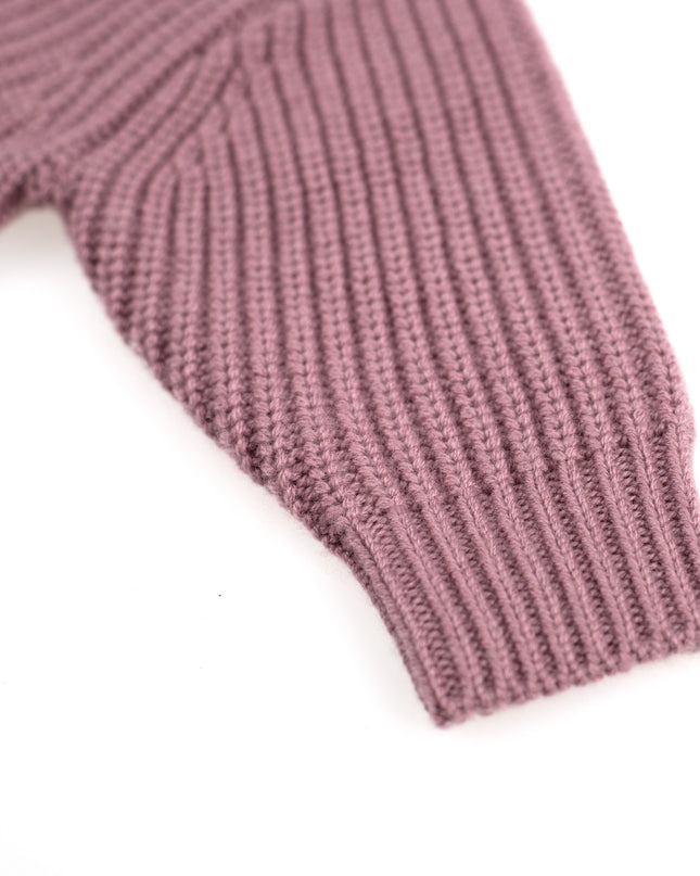Gestrickter Wollpullover für Babys – Merinowolle – Haze