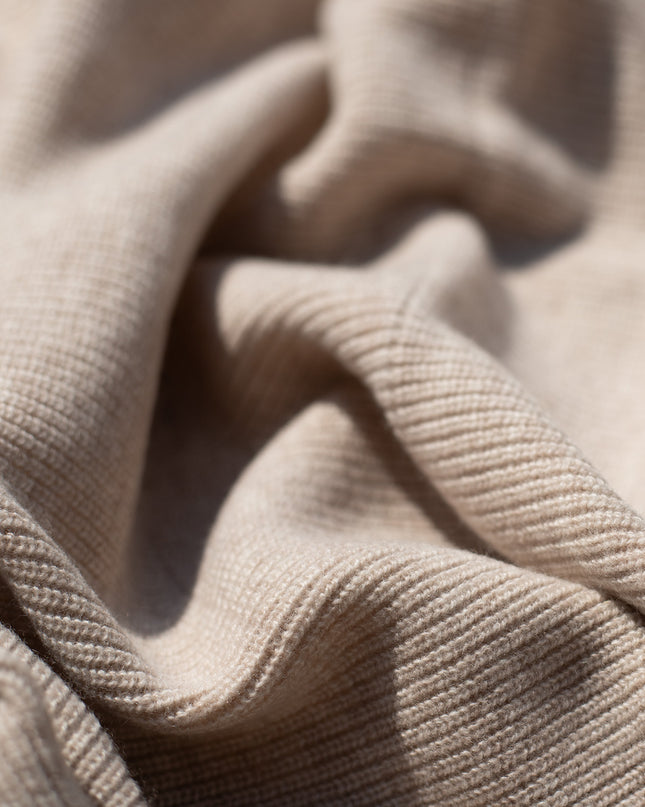 Babydecke / Kinderdecke aus Wolle gestrickt - Merinowolle - Knoblauch