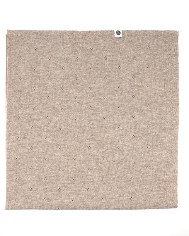 Wolldecke für Babys / Kinder gestrickt – Merinowolle – Cobble