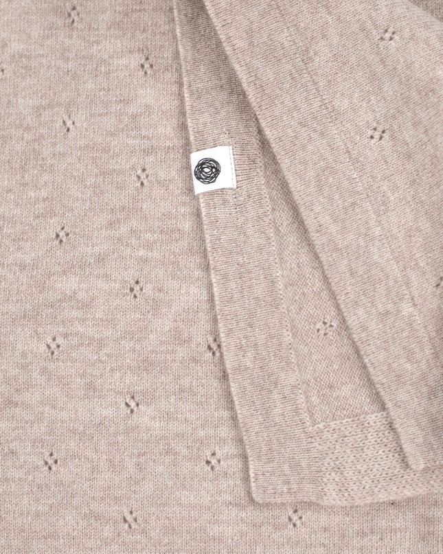 Wolldecke für Babys / Kinder gestrickt – Merinowolle – Cobble