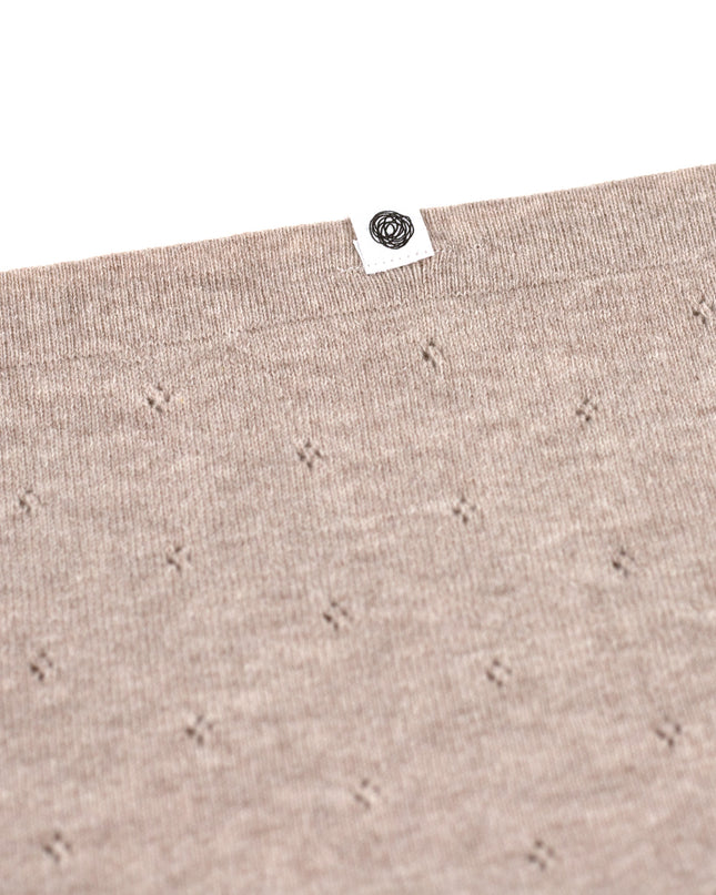 Wolldecke für Babys / Kinder gestrickt – Merinowolle – Cobble