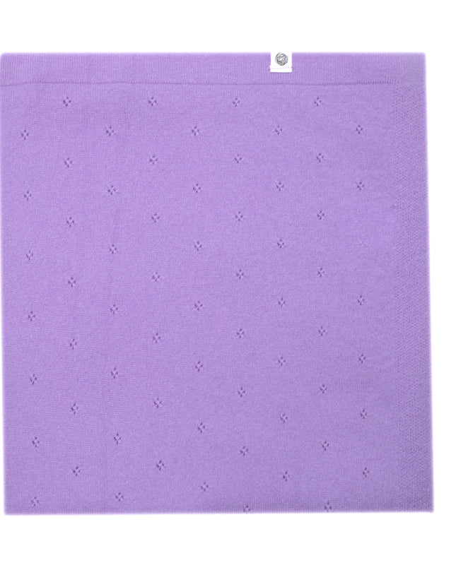 Wolldecke für Babys / Kinder gestrickt – Merinowolle – Cobble