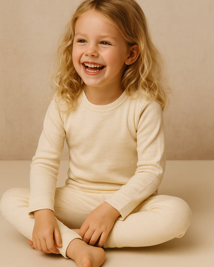 Wollpullover / Langarmshirt für Babys – Merinowolle