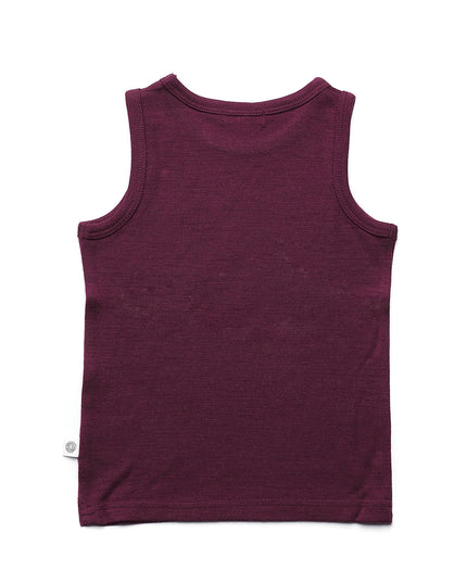 Kinder Wollshirt - Merinowolle - Feige