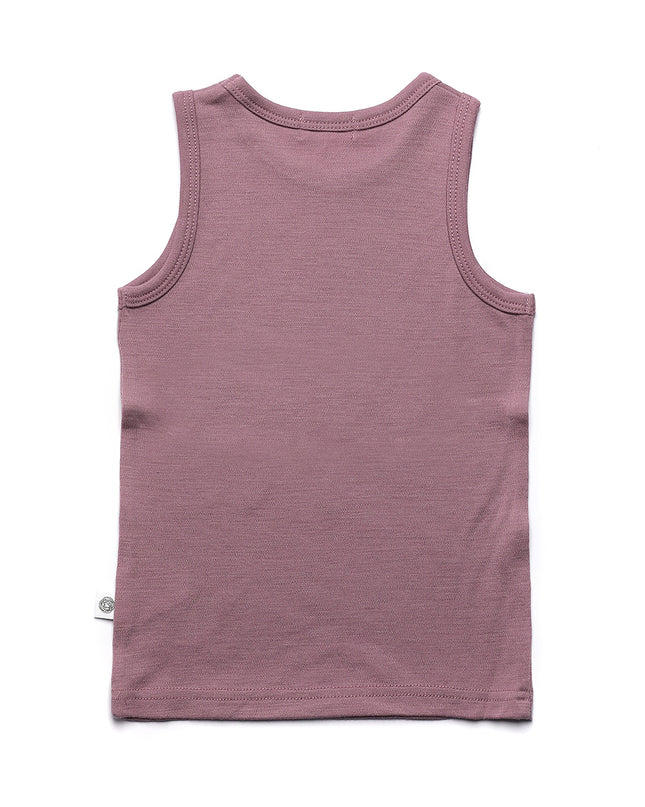 Kinder Wollshirt - Merinowolle - Grape Shake