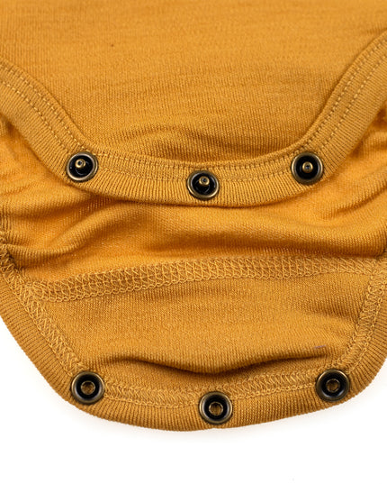 Langarm-Body aus Wolle – Merinowolle