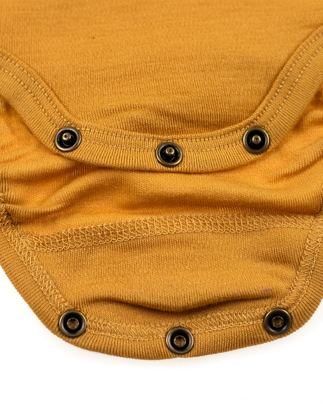 Langarm-Body aus Wolle – Merinowolle