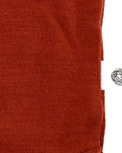 Wollen Romper korte mouwen – Merinowol - Burnt Henna - Lille Barn - With ♥ for the smallest