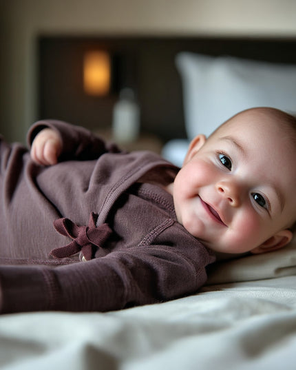 Playsuit / Strampler aus Wolle – Merinowolle