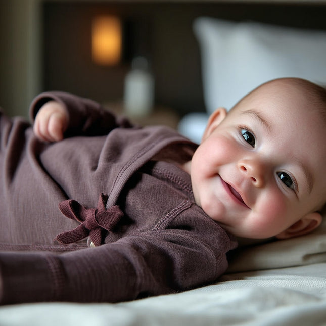 Playsuit / Strampler aus Wolle – Merinowolle