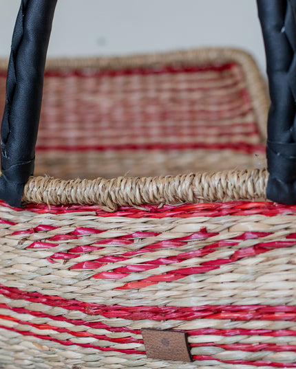 Moseskorb - Moseswiege aus Seegras - Haselnuss