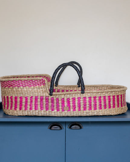 Moses-Korb – Moses-Wiege aus Seegras – Manoé