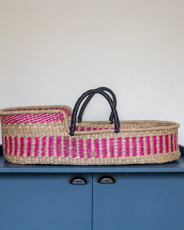 Moses-Korb – Moses-Wiege aus Seegras – Manoé