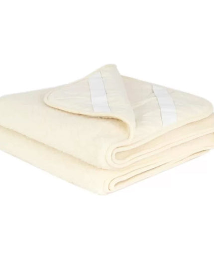 Wollunterlage / Unterdecke fürs Bett – Merinowolle – 60x120cm – natur