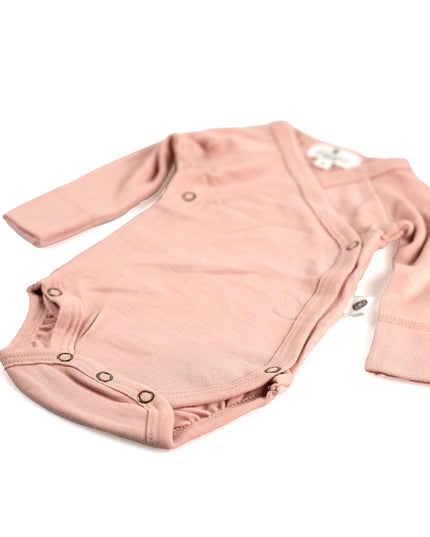 Wickel-Strampler aus Wolle mit langen Ärmeln – Merinowolle