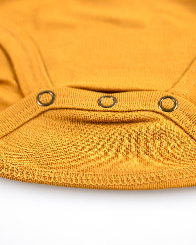 Kurzarm-Body aus Wolle – Merinowolle