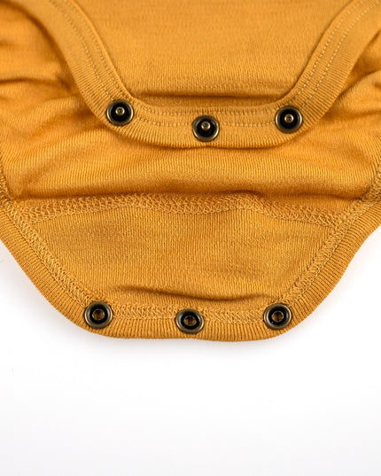 Kurzarm-Body aus Wolle – Merinowolle