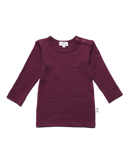 Wollpullover für Babys und Kinder - Merinowolle - Feige