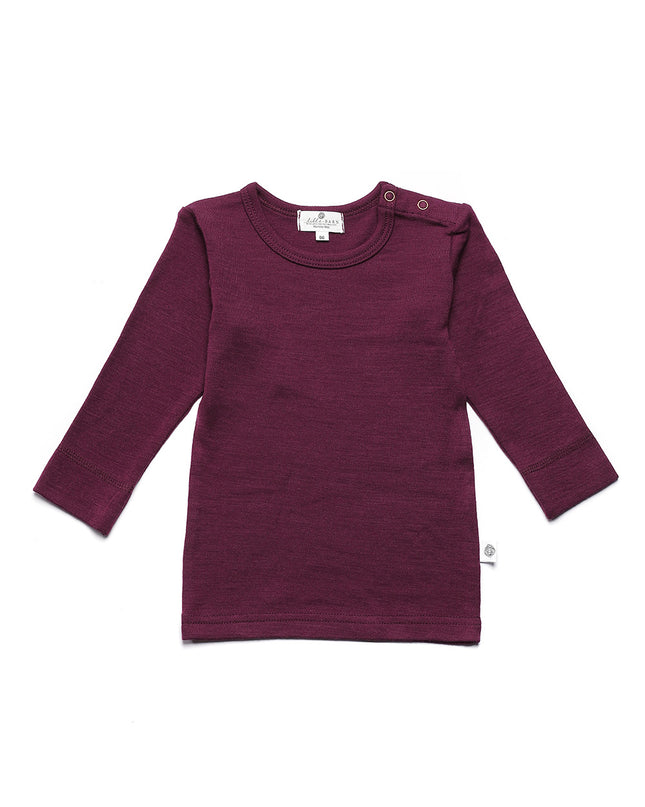 Wollpullover für Babys und Kinder - Merinowolle - Feige