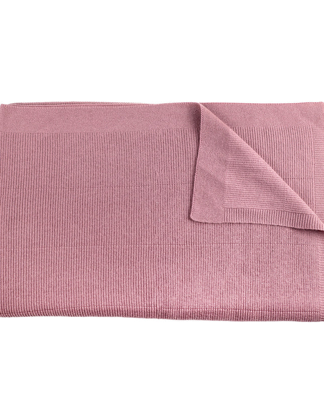 Wolldecke für Babys / Kinder gestrickt – Merinowolle – Haze