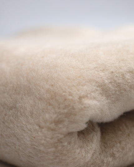 Wolldecke für Kinderbett, Wolle, 93 x 135 cm – Kamel-/Merinowolle