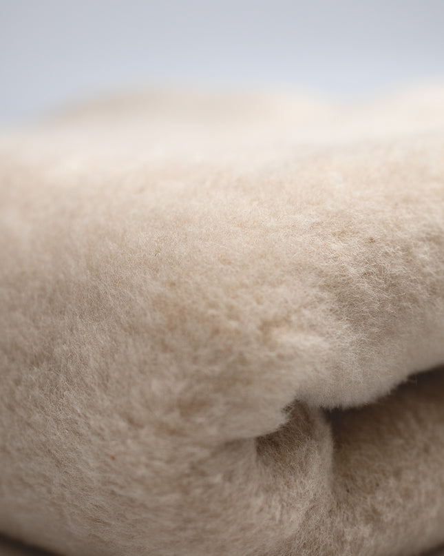 Wolldecke für Kinderbett, Wolle, 93 x 135 cm – Kamel-/Merinowolle