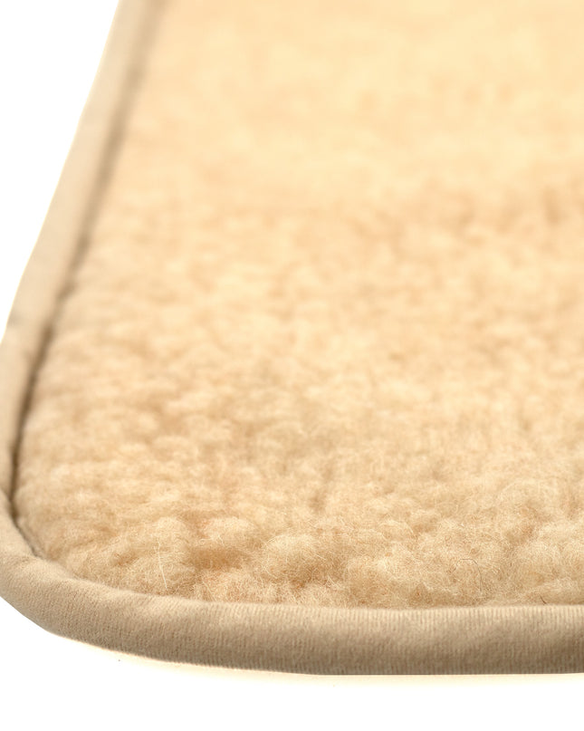 Wollunterlage / Wiegenunterbett natur – Merinowolle – 40x80cm